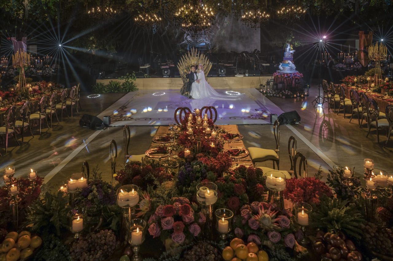 Game of Thrones inspired event styling setup by Dave Sandoval